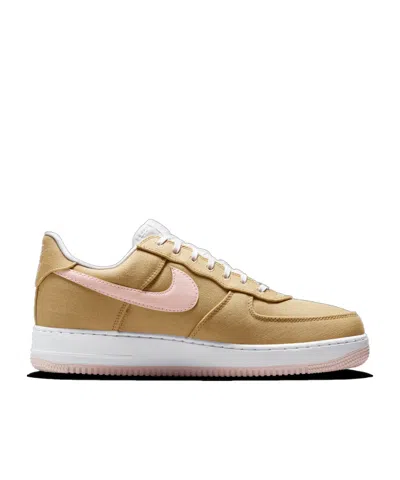 Nike Low-top Rubber Sole Sneakers With Contrast Stitching In Brown
