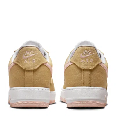 Nike Low-top Rubber Sole Sneakers With Contrast Stitching In Brown