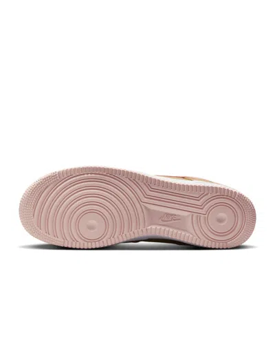 Nike Low-top Rubber Sole Sneakers With Contrast Stitching In Brown