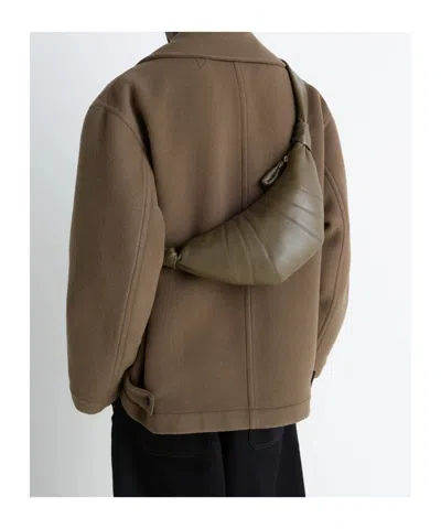 Lemaire Small Croissant Knotted Shoulder Bag
