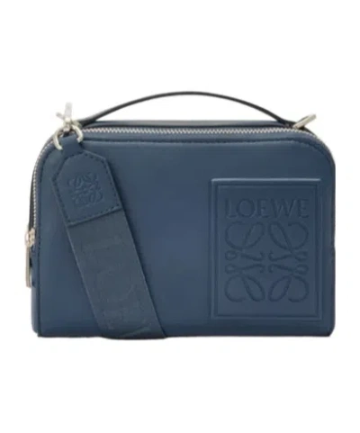 Loewe Mini Crossbody Camera Bag In Satin Calfskin