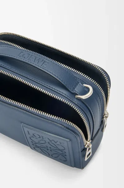 Loewe Mini Crossbody Camera Bag In Satin Calfskin