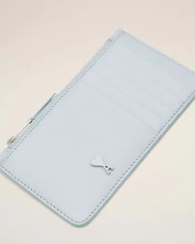 Ami Alexandre Mattiussi Ami Paris Ami De Coeur Zipped Card Holder
