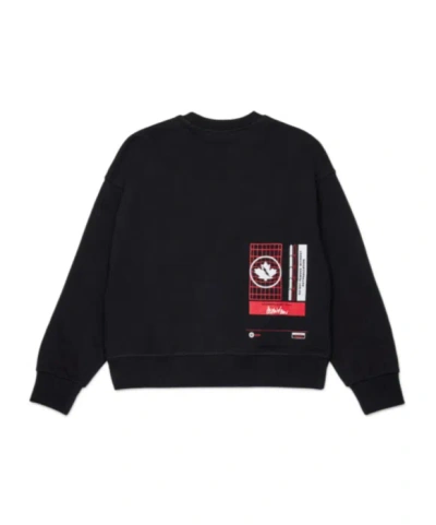 Dsquared2 Kids Logo Printed Crewneck Saweatshirt In Multi