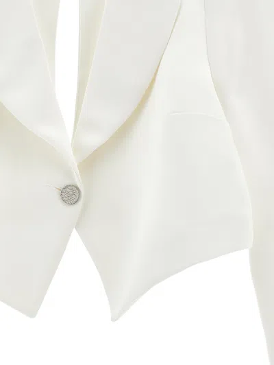 Monnalisa Spencer With Cut Out In Neutral