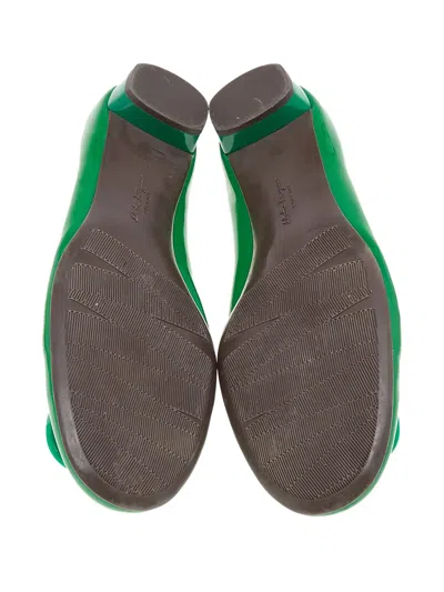 Pre-owned Ferragamo Buckle-detail Ballet Flats