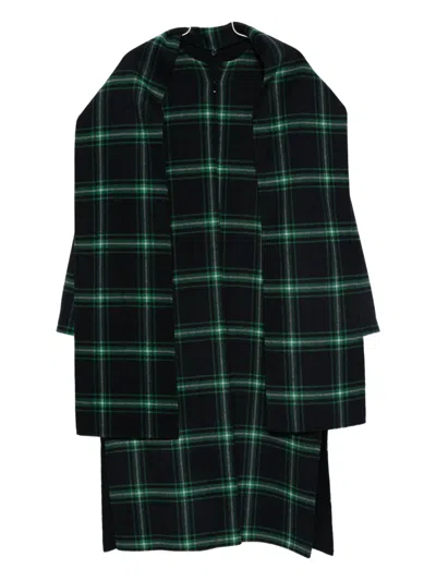 Alicia Audrey Camilla Checked Wool Coat