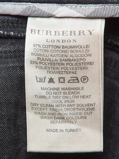 Pre-owned Burberry Logo-patch Flared Jeans