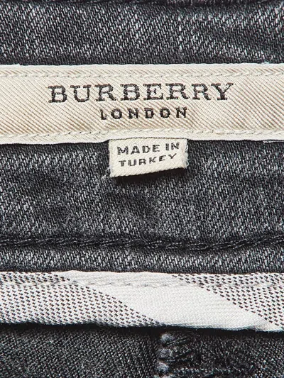 Pre-owned Burberry Logo-patch Flared Jeans