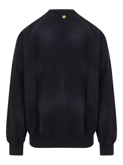 Barrow Cotton Sweatshirt With Logo On The Front In Black