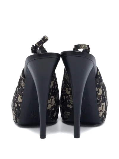 Pre-owned Giuseppe Zanotti Vintage 2023 145mm Lace Sandals