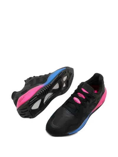 Adidas Originals Zx Alkyne "core Black/shock Pink" Sneakers