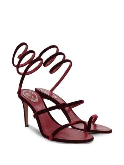 René Caovilla 80mm Spiral-strap Sandals