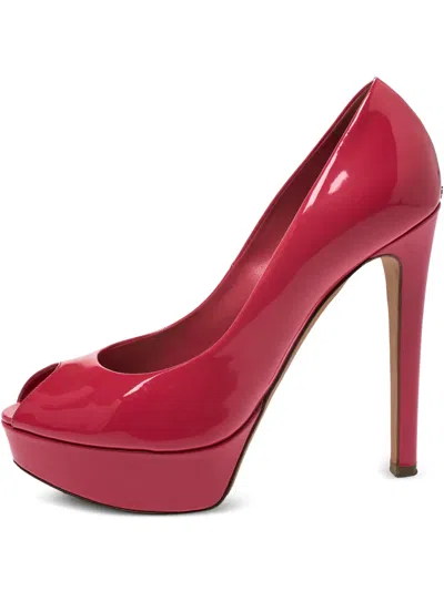 Pre-owned Dior Patent Leather Platform Pumps