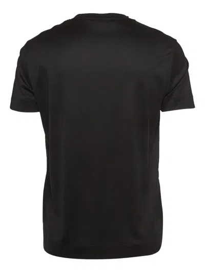 Pre-owned Emporio Armani Logo-print T-shirt In Black