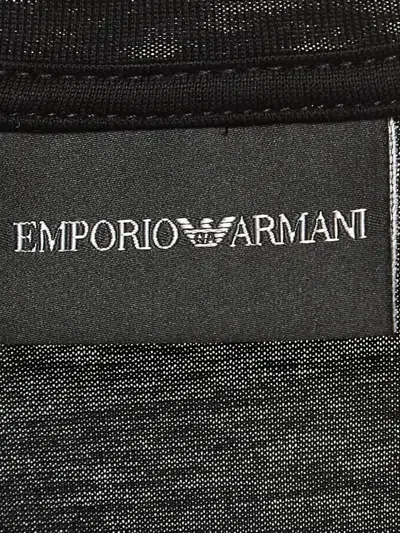 Pre-owned Emporio Armani Logo-print T-shirt In Black