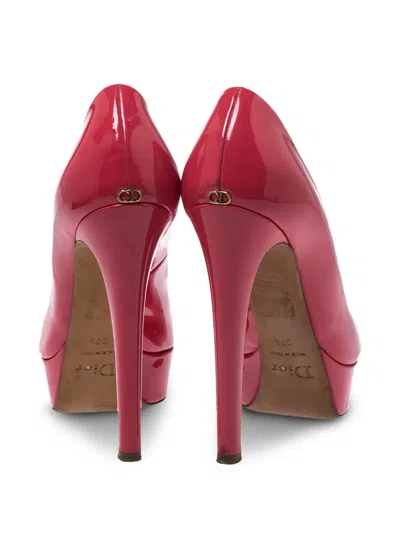 Pre-owned Dior Patent Leather Platform Pumps