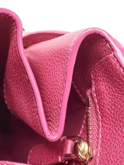 Pre-owned Dior Open Bar Leather Tote Bag