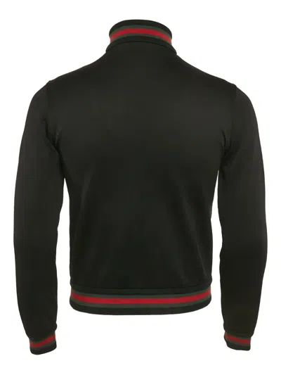 Pre-owned Gucci 2023 Equestrian-emblem Jacket In Black