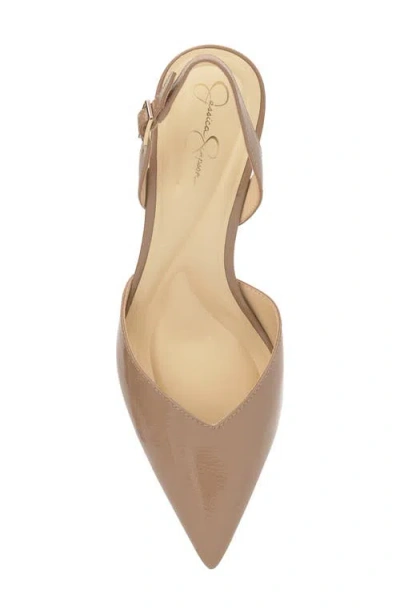 Jessica Simpson Fyvera Slingback Pump In Nude