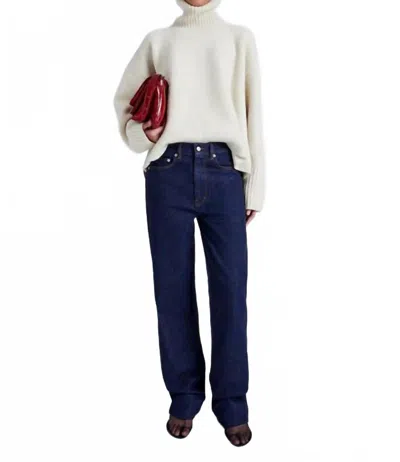 Proenza Schouler Sandra Turtleneck Sweater In Ecru In Multi