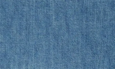 Versace Medusa Patch Denim Snap-up Shirt In Blue