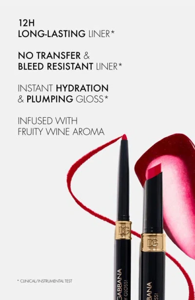 Dolce & Gabbana Dolce&gabbana Kiss My Gloss! 4d Lip Gloss Stick & Lip Liner Set