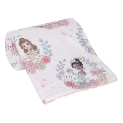 Lambs & Ivy Disney Princesses Baby Blanket In Pink
