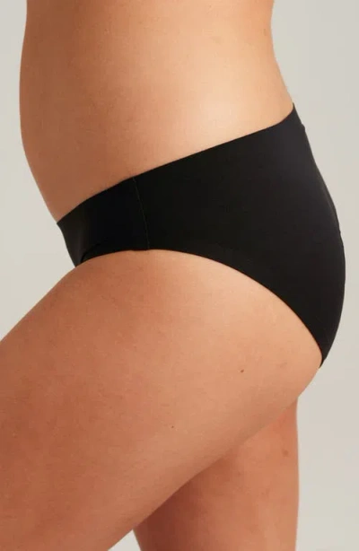Saalt Seamless Bikini In Black