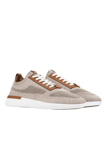 Wolf & Shepherd Men's Supremeknit Trainer In Mocha