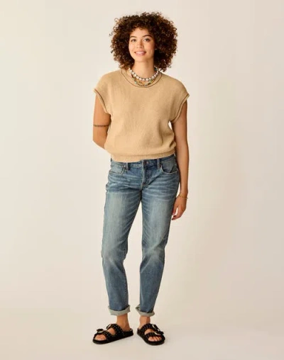 Carve Designs Phoebe Sweater Top In Gold