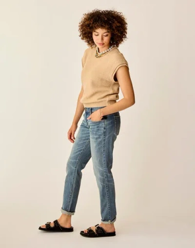 Carve Designs Phoebe Sweater Top In Gold