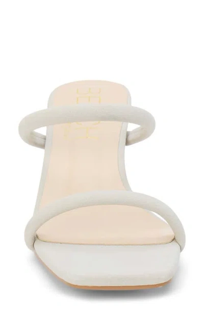 Coconuts By Matisse Red Kitten Heel Sandal In White