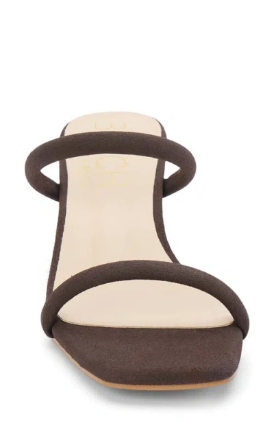 Coconuts By Matisse Red Kitten Heel Sandal In Brown