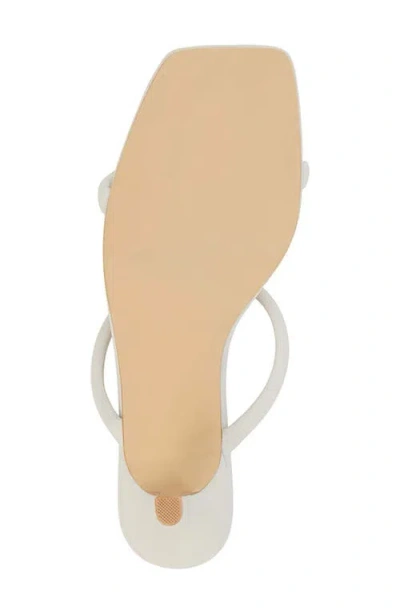 Coconuts By Matisse Red Kitten Heel Sandal In White