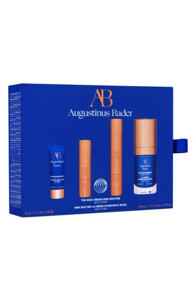 Augustinus Bader The Rich Cream Mini Routine In Transparent