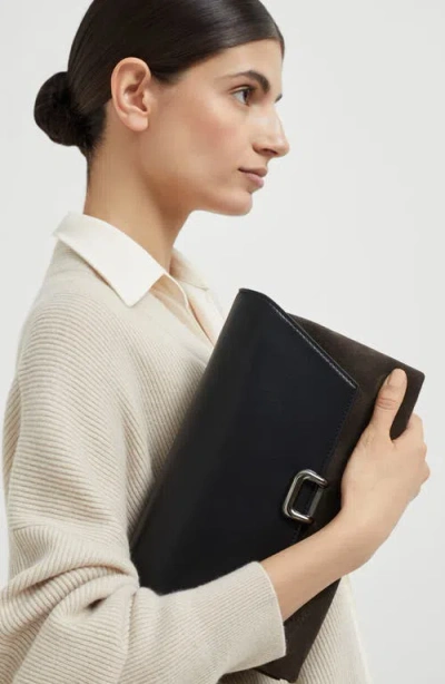 Brunello Cucinelli Sartorial Shoulder Bag In Brown