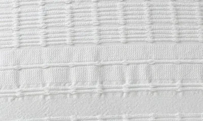 Coyuchi Sea Ridge Accent Pillow Cover In White