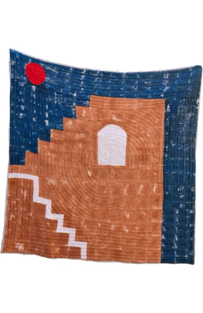 Cqc La Dune Quilt Bedding Set With 2 Shams In Pink