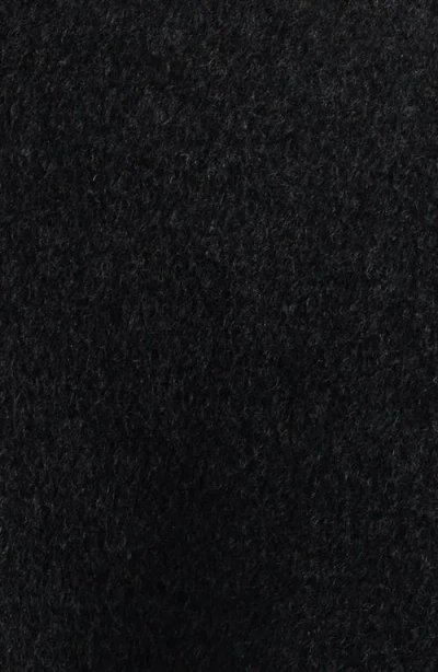 Michael Kors Double Face Wool Blend Cape In Black