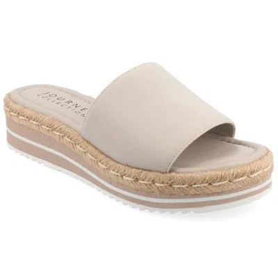Journee Collection Journee Women's Rosey Medium And Wide Width Espadrille Sandals