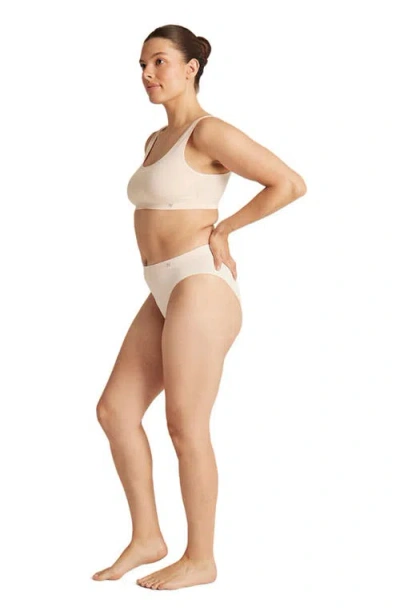 Nudea The Essentials High Leg Brief In Black