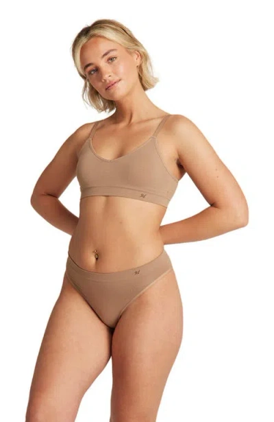 Nudea The Essentials High Leg Brief In Black