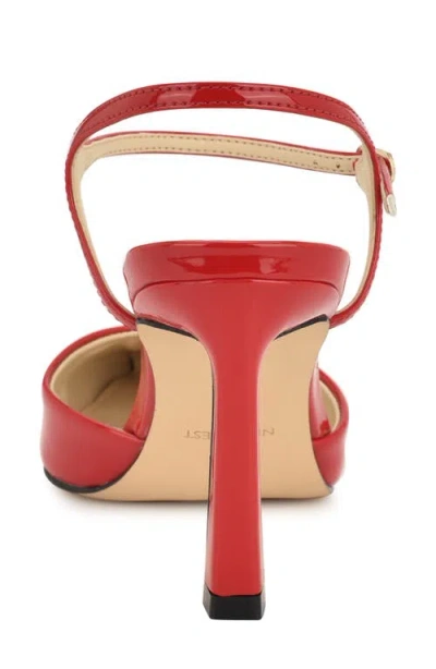 Nine West Women's Dezos 85mm Patent Faux Leather Pumps In Red