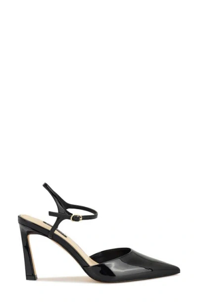 Nine West Women's Dezos 85mm Patent Faux Leather Pumps In Black
