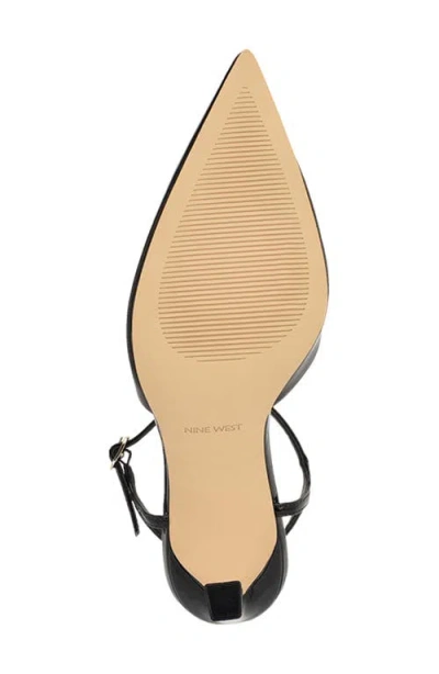 Nine West Women's Dezos 85mm Patent Faux Leather Pumps In Black