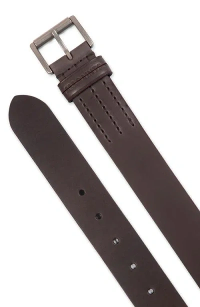 Allsaints Split Loop Leather Belt