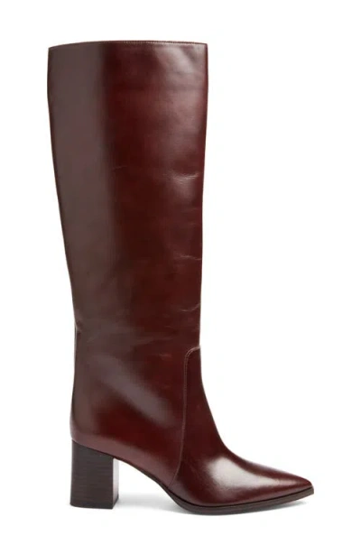Vince Camuto Lumina Pointed Toe Boot In Brown