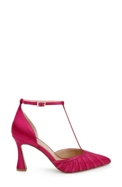 Jewel Badgley Mischka Women's Faithlyn Evening T-strap Pumps In Pink