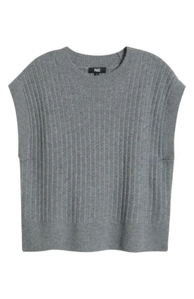 Paige Nepheli Sweater Vest In Gray